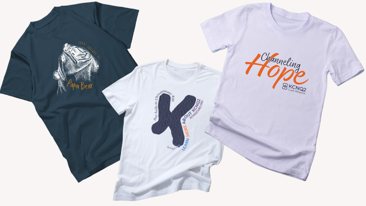 KCNQ2 Awareness Week T-shirts